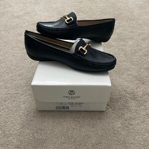 Marc Joseph Navy York Terrance Loafers 7.5